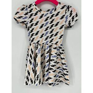 Dotdotsmile Grils Lighting Bolts Cap Dress Size 6/12 Months New With Tags